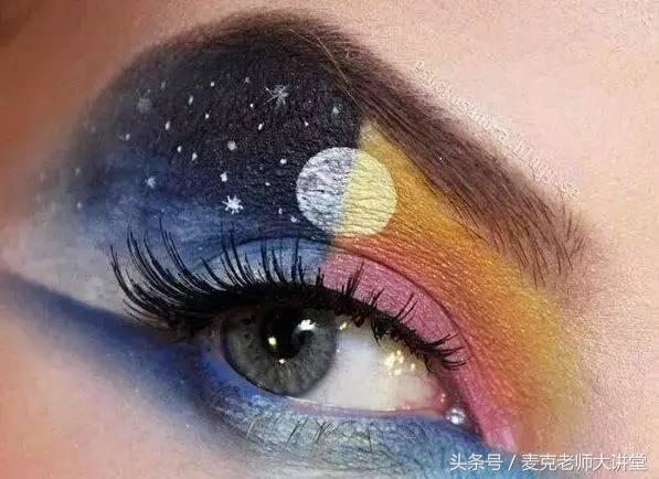 大直径美瞳怎么画眼妆,如何画戴美瞳的眼妆教程