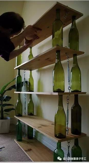 幼儿园废旧化妆瓶手工制作大全,废物利用手工幼儿园罐头瓶