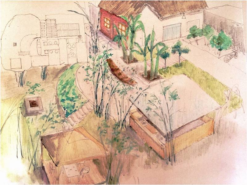 4个月9000元，三个90后把城里的破败院落，徒手改导致家理想的模样