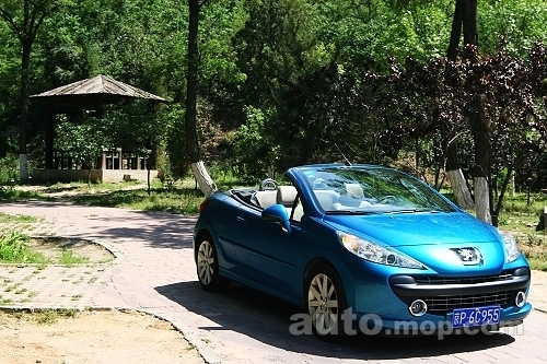 试驾标致207cc1.6t手动六速,追风逐日完整视频