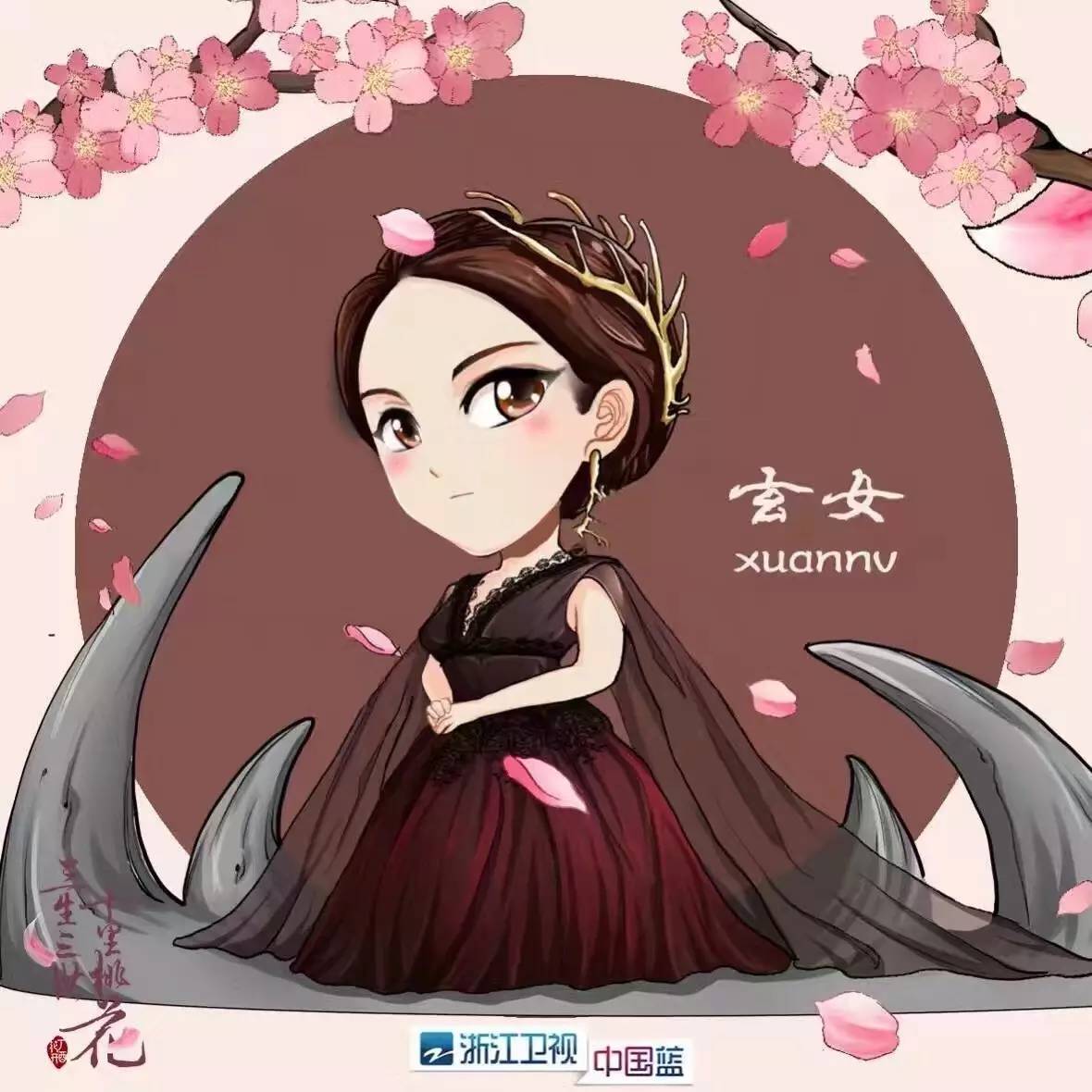 三生三世系列头像,三生三世q版人物