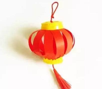 手工diy挂件新年快乐灯,2024龙年春节手工diy