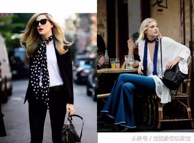 丝巾是温柔到骨子里的,丝巾女人必备