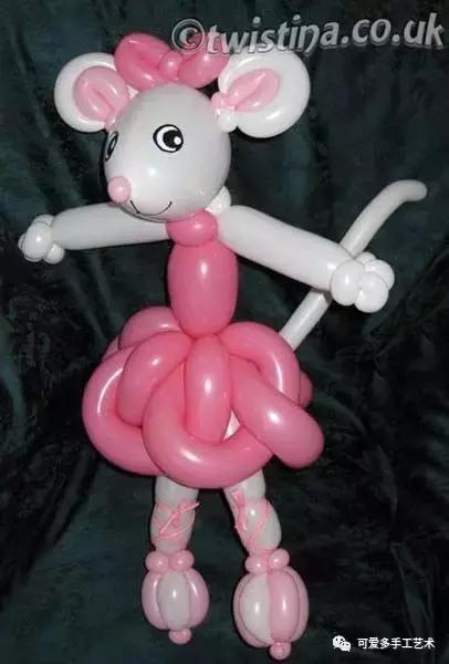 不一样的长条气球可以扭什么,长条气球不用嘴不用打气筒