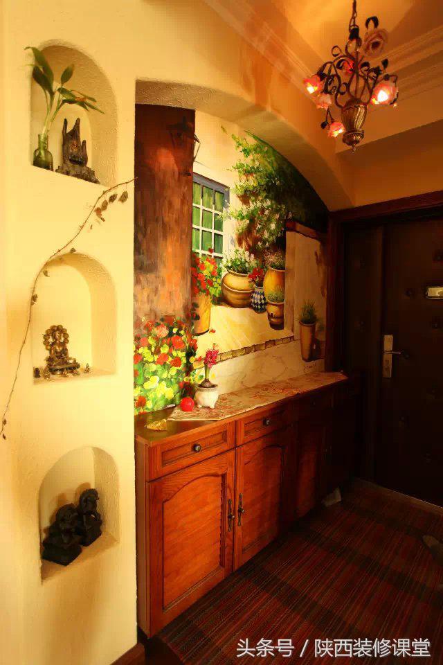 125平美式乡村风25万勉强硬装搞定,135平方美式乡村风情