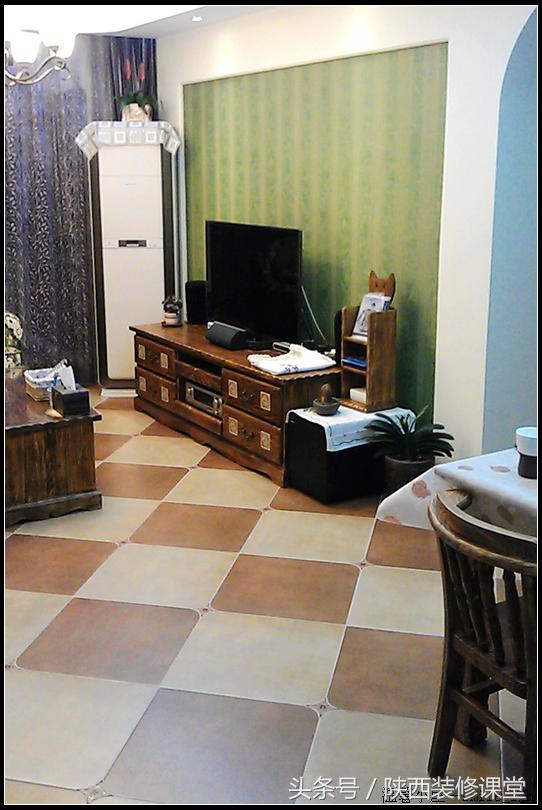 50平米小户型2室一厅美式田园,50平方的院子美式田园风