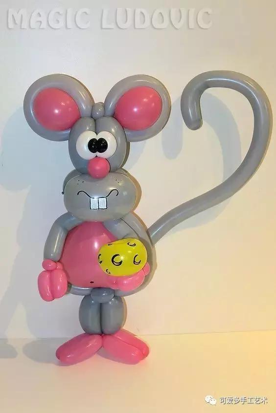 不一样的长条气球可以扭什么,长条气球不用嘴不用打气筒