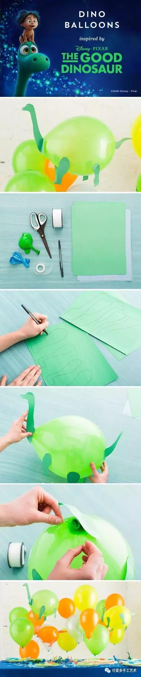 不一样的长条气球可以扭什么,长条气球不用嘴不用打气筒