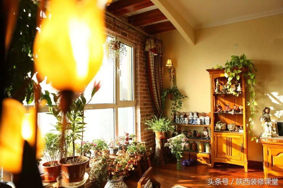 125平美式乡村风25万勉强硬装搞定,135平方美式乡村风情