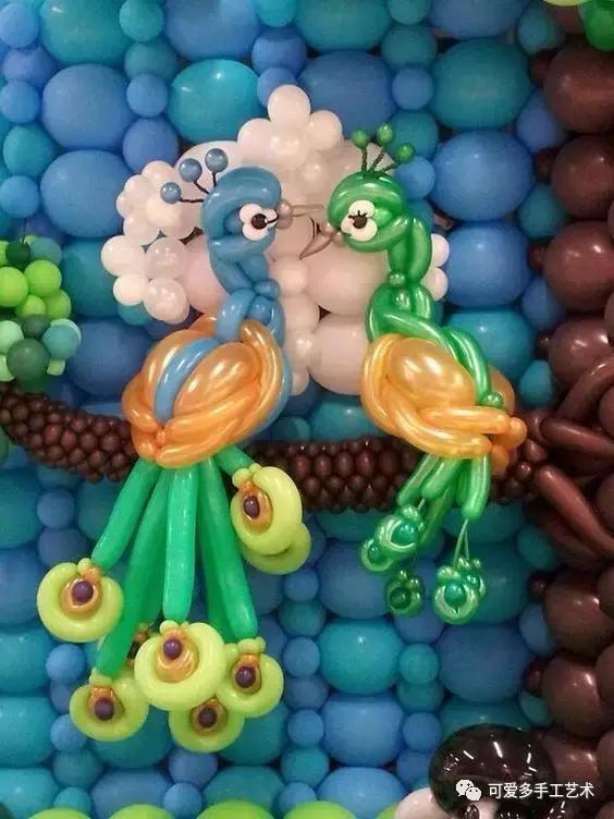 不一样的长条气球可以扭什么,长条气球不用嘴不用打气筒