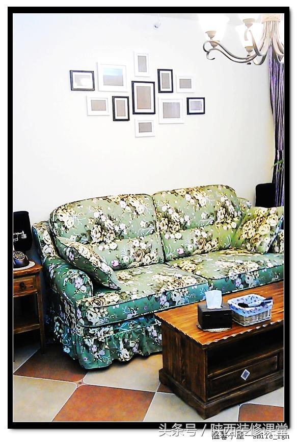 50平米小户型2室一厅美式田园,50平方的院子美式田园风