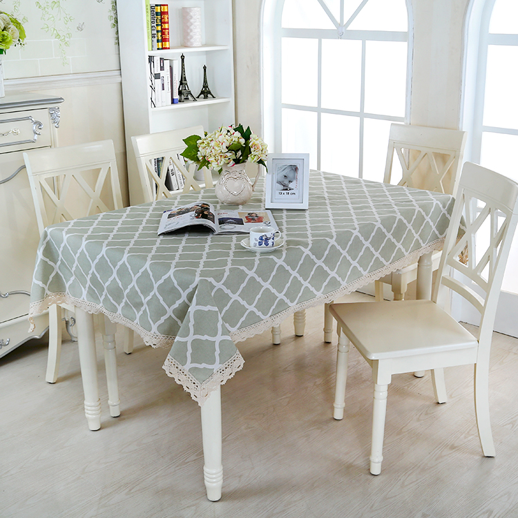 餐桌桌布如何选款式好看,餐桌铺什么桌布好看
