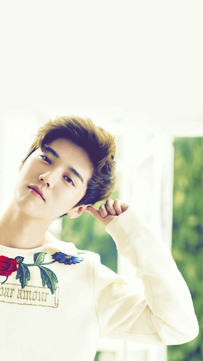 苹果11壁纸猫耳朵鹿晗,鹿晗图片高清壁纸全屏