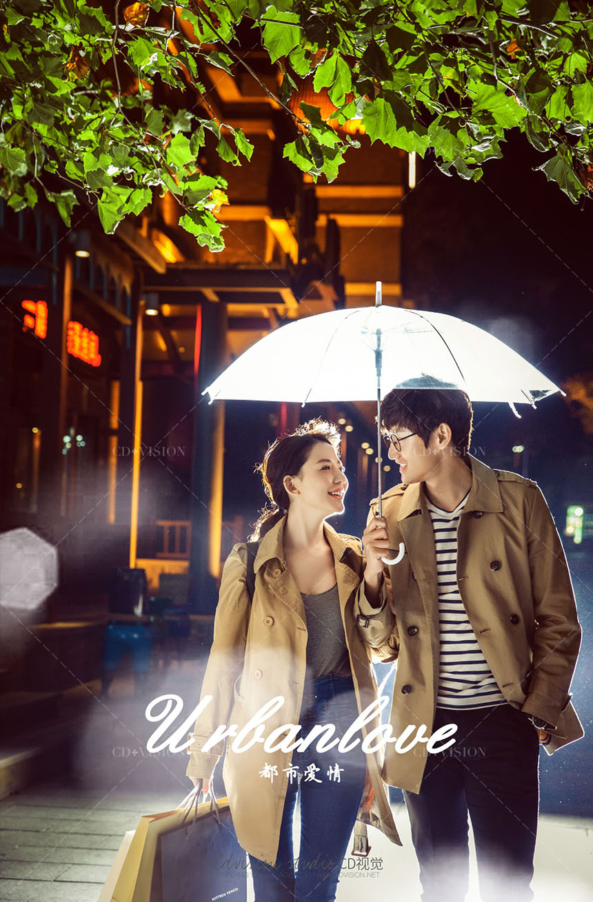 尝试一下各种不同风格婚纱照,纪实法式复古婚纱照