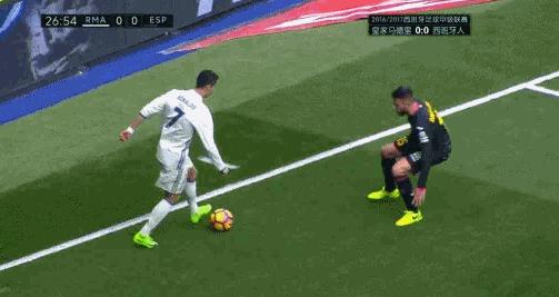 盘点c罗的十大教科书级过人,c罗牛尾巴过人完整版