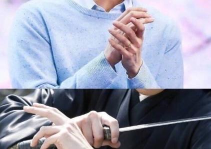 赵又廷有多宠妻了,赵又廷把婚戒戴在手上不离手