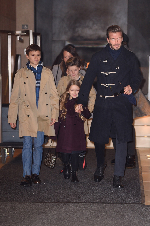 贝克汉姆四小孩置装费用4万小七一人就2万，女孩果然要富养