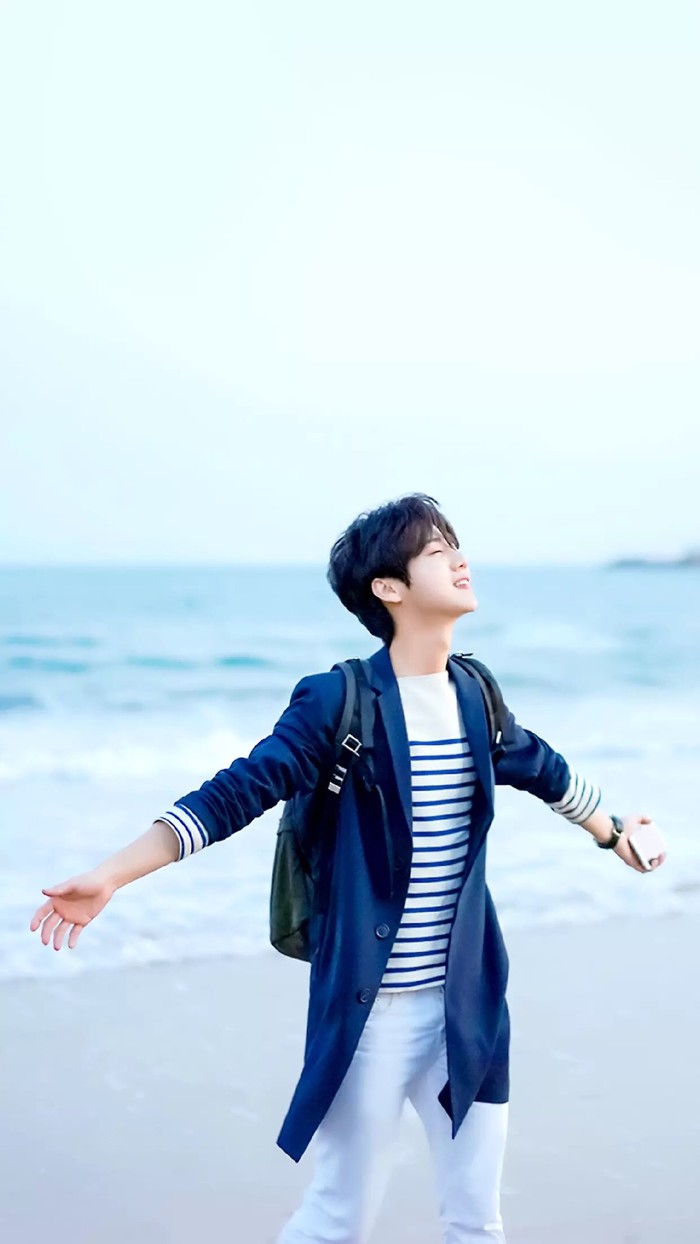 苹果11壁纸猫耳朵鹿晗,鹿晗图片高清壁纸全屏