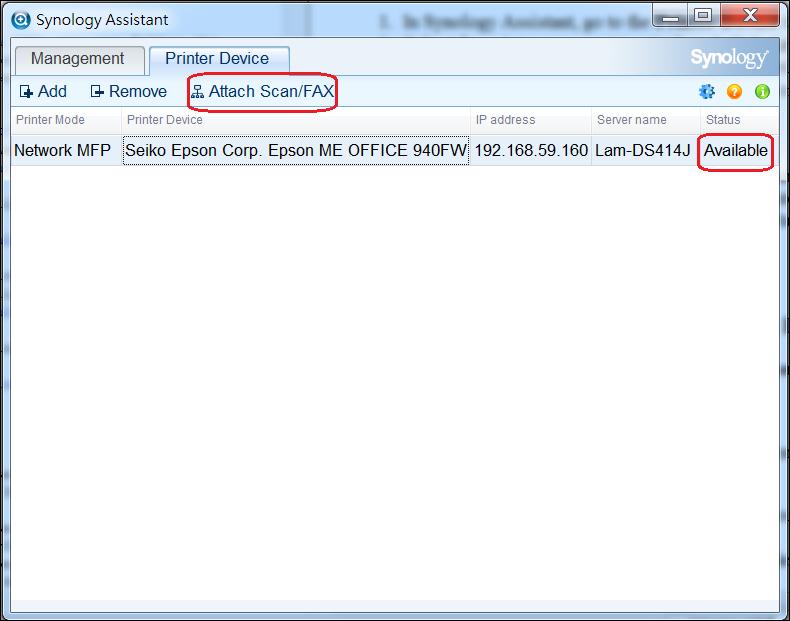 nas共享打印机怎么设置,synology可以用什么打印机
