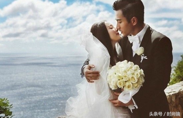 李小璐高清写真图婚纱,李小璐婚纱礼服缎面