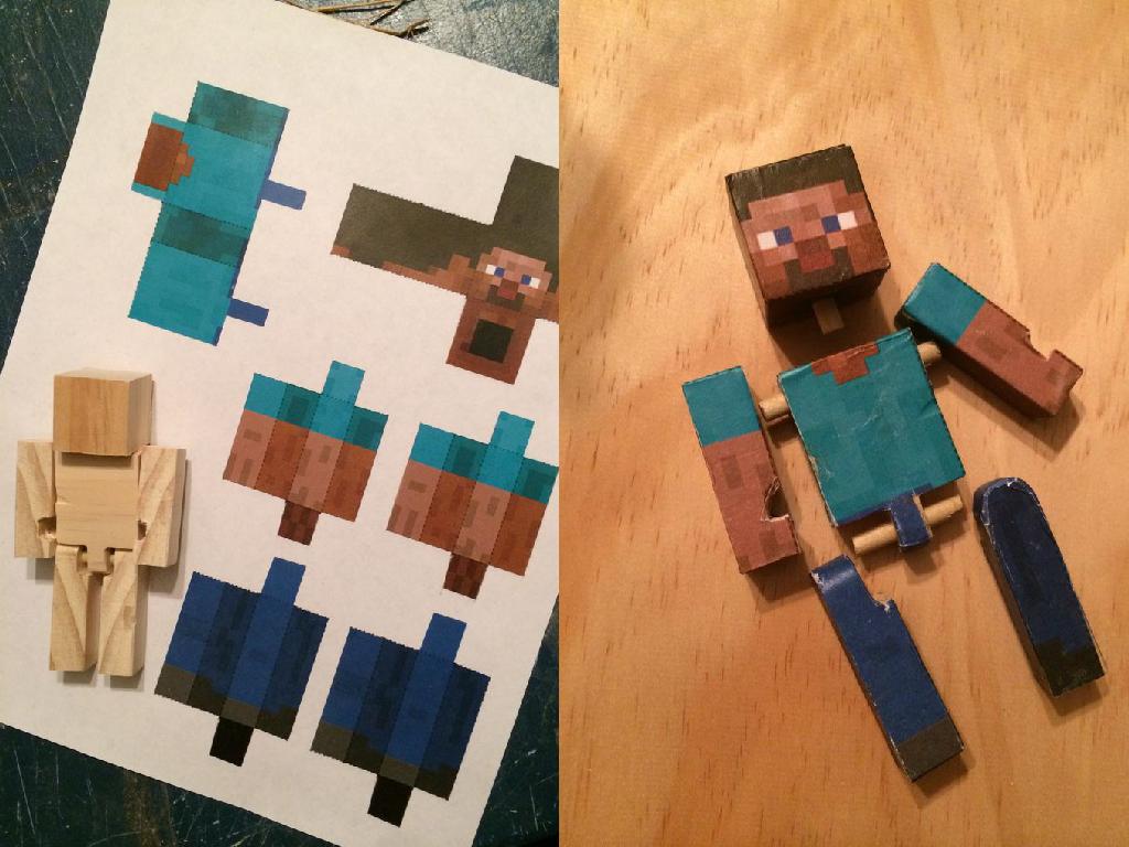 用木块和爱，构筑起桌面上的《我的世界》