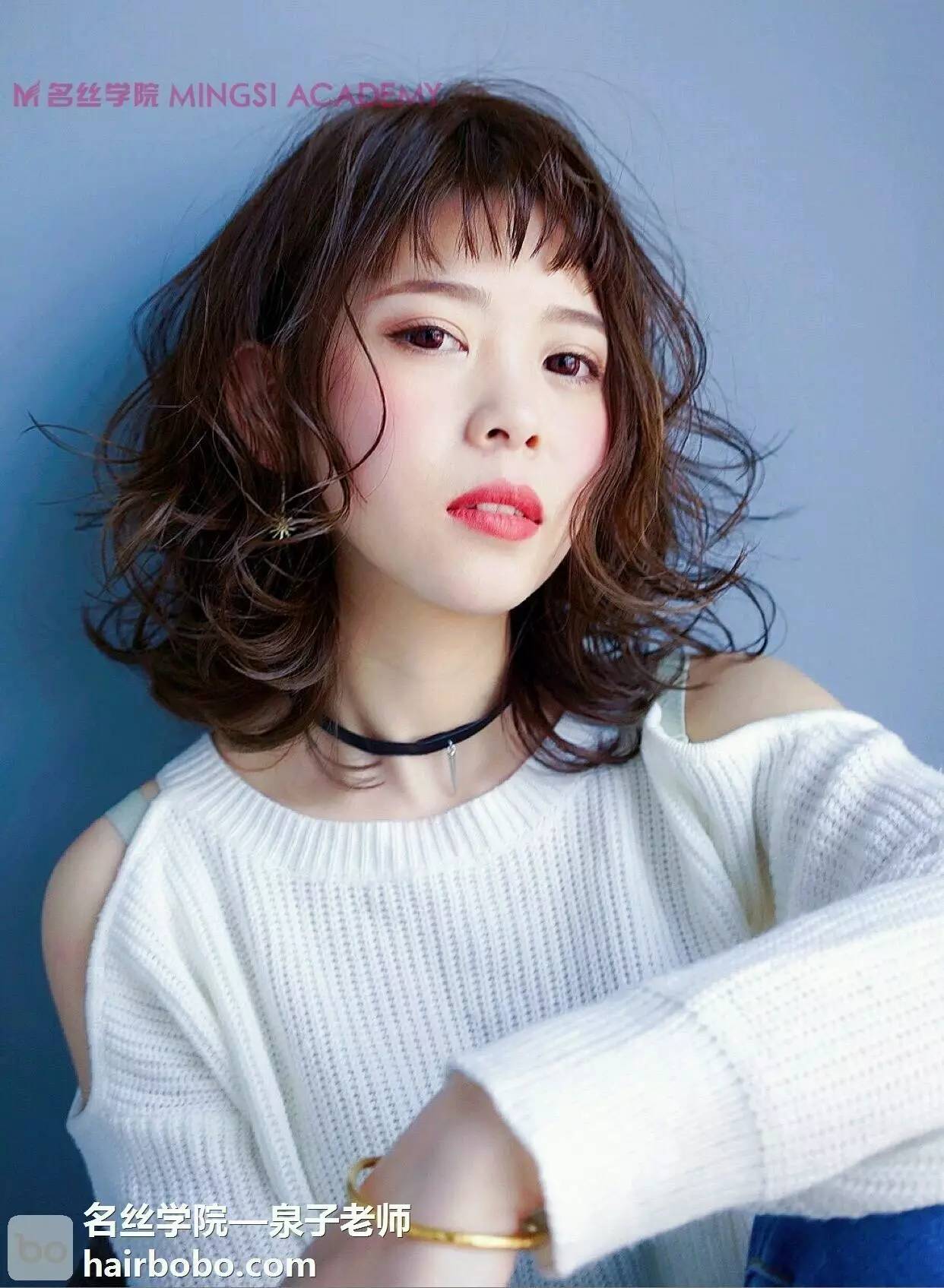 刘海发型推荐网红2022,2020最火减龄网红空气刘海