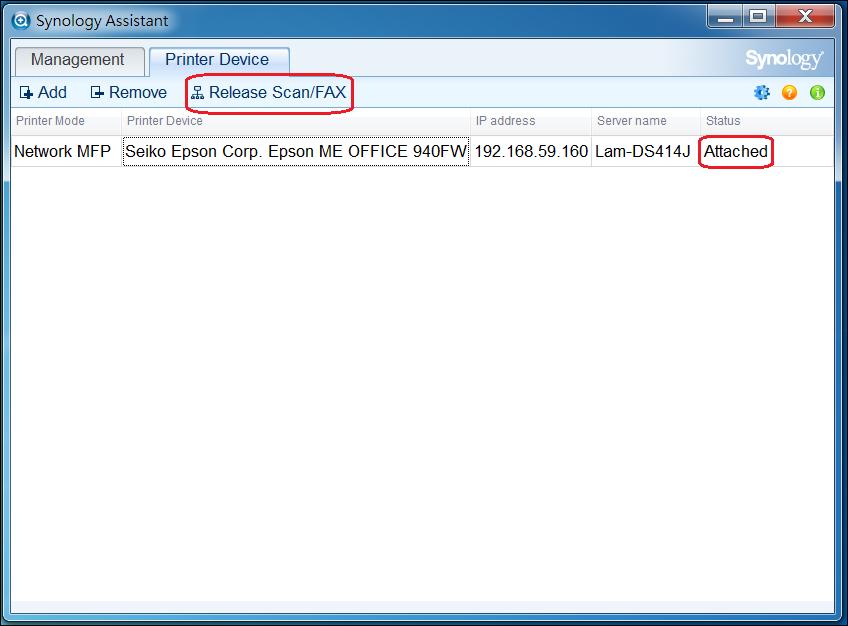 nas共享打印机怎么设置,synology可以用什么打印机