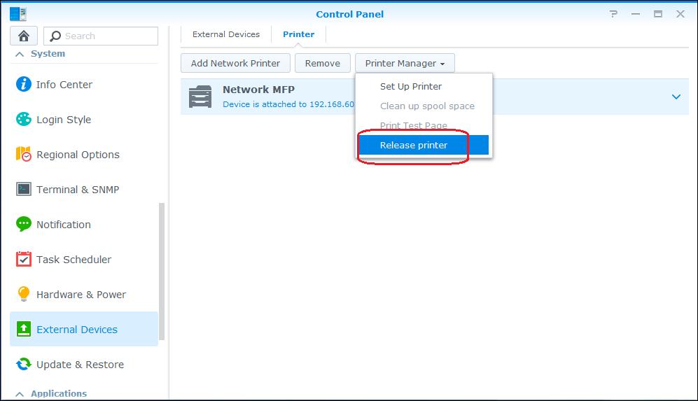 nas共享打印机怎么设置,synology可以用什么打印机