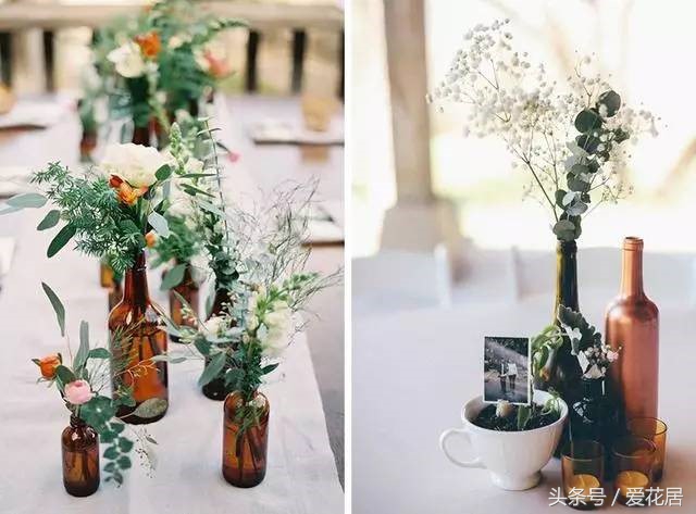 圆形铁丝花瓶手工制作摆件教程,大号落地花瓶干花装饰摆件自制