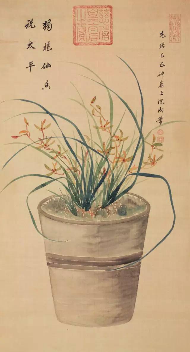 慈禧太后传世书画作品赏析，或为代笔！