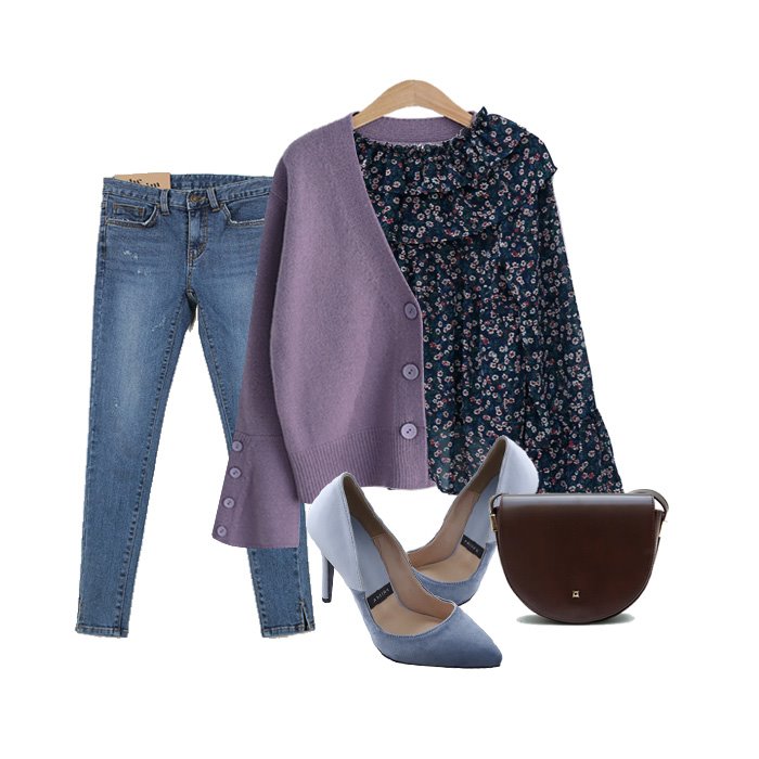 时尚飘带碎花雪纺衫,新款时尚碎花气质雪纺衫