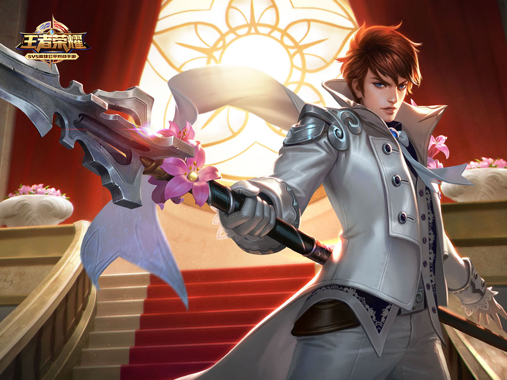 王者光荣公认四大帅哥,王者光荣最帅的五大男子