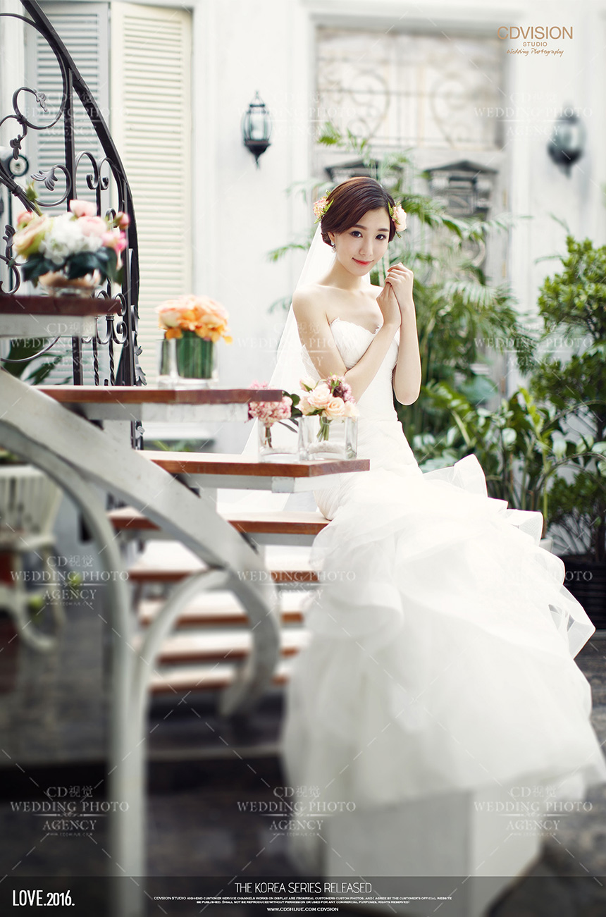 婚纱摄影风格韩式婚纱照,韩式婚纱照外景拍摄分享