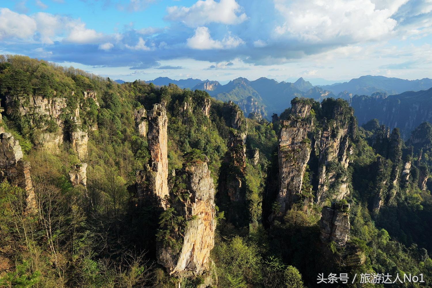 游记张家界8天旅游详细攻略,张家界天门山森林公园美景游记