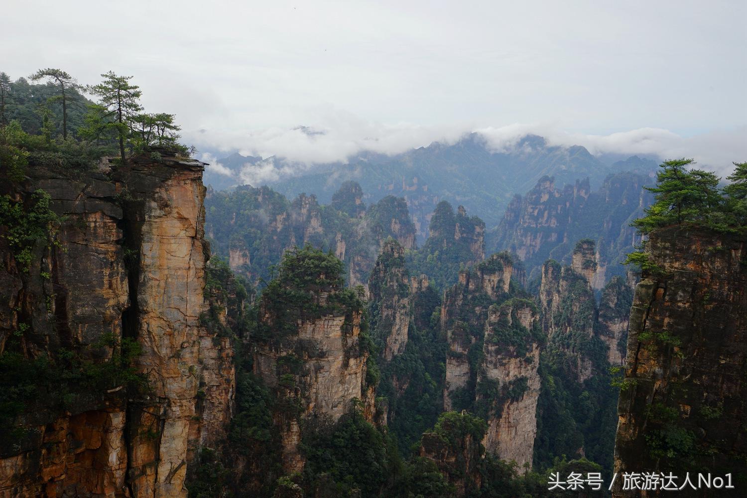 游记张家界8天旅游详细攻略,张家界天门山森林公园美景游记