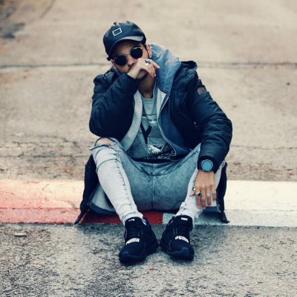 彪马pumaignitelimitless,彪马面包鞋180棕灰色穿搭