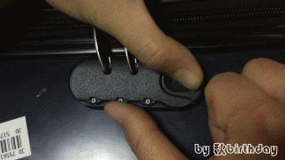 海关锁行李箱密码忘记了怎么打开,行李箱忘了密码教你一个小技巧