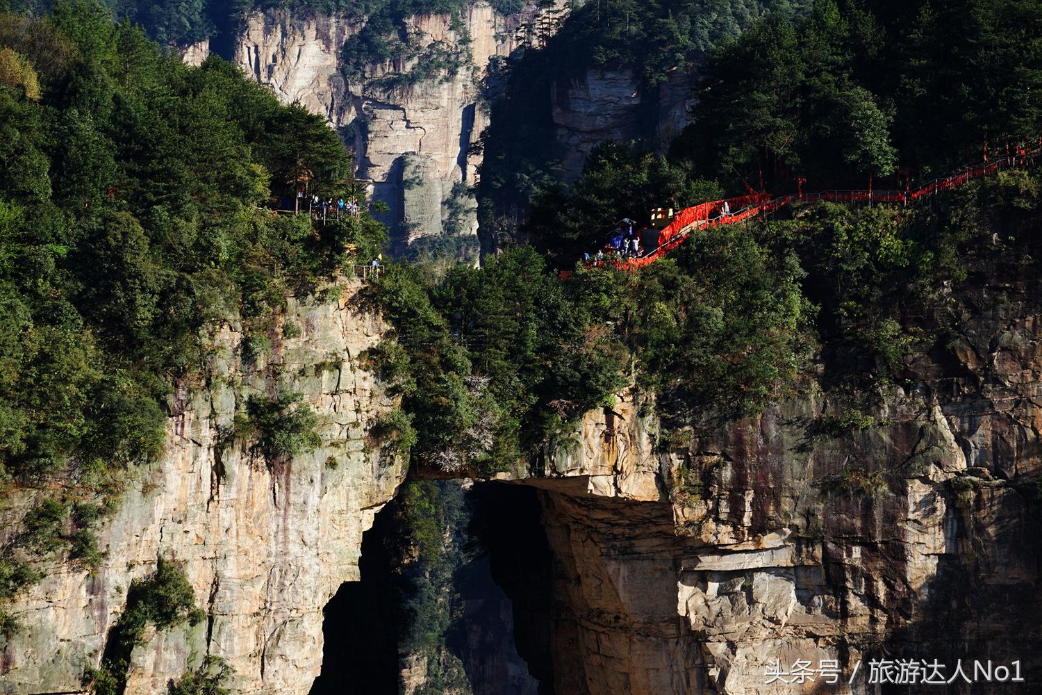 游记张家界8天旅游详细攻略,张家界天门山森林公园美景游记