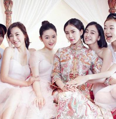 2018明星伴娘发型图片,明星伴娘发型