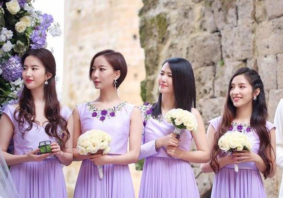 2018明星伴娘发型图片,明星伴娘发型