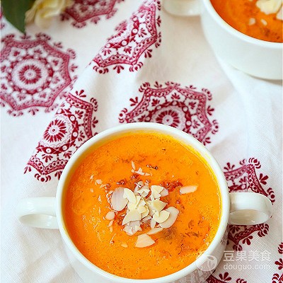 南瓜羹的家常做法豆浆机版,豆浆机打南瓜羹不用小米