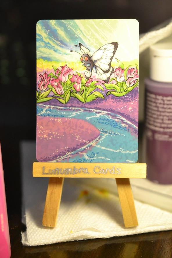 妈妈妈妈！他的卡牌和我的不一样！