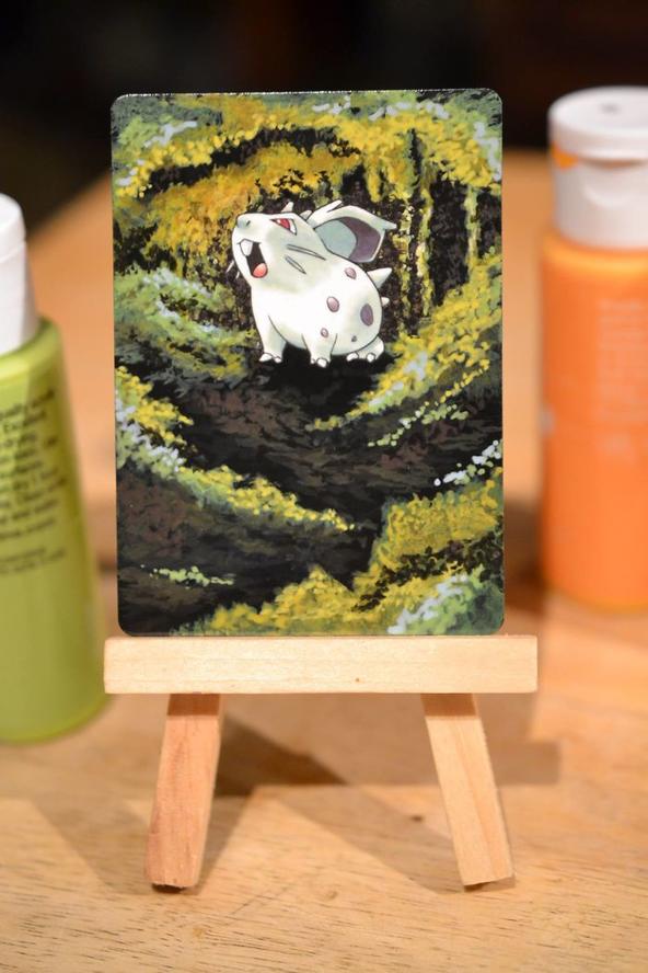 妈妈妈妈！他的卡牌和我的不一样！