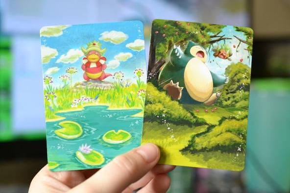 妈妈妈妈！他的卡牌和我的不一样！