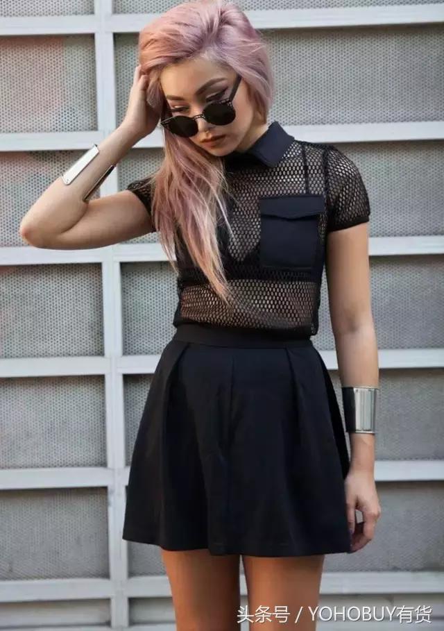 父母不让男的穿搭,渔网装穿搭夏季