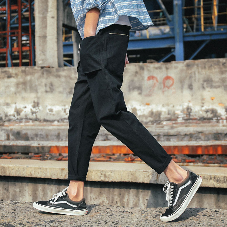 春夏新款型男百搭舒适休闲裤1080,时尚休闲裤轻松穿出潮男风范