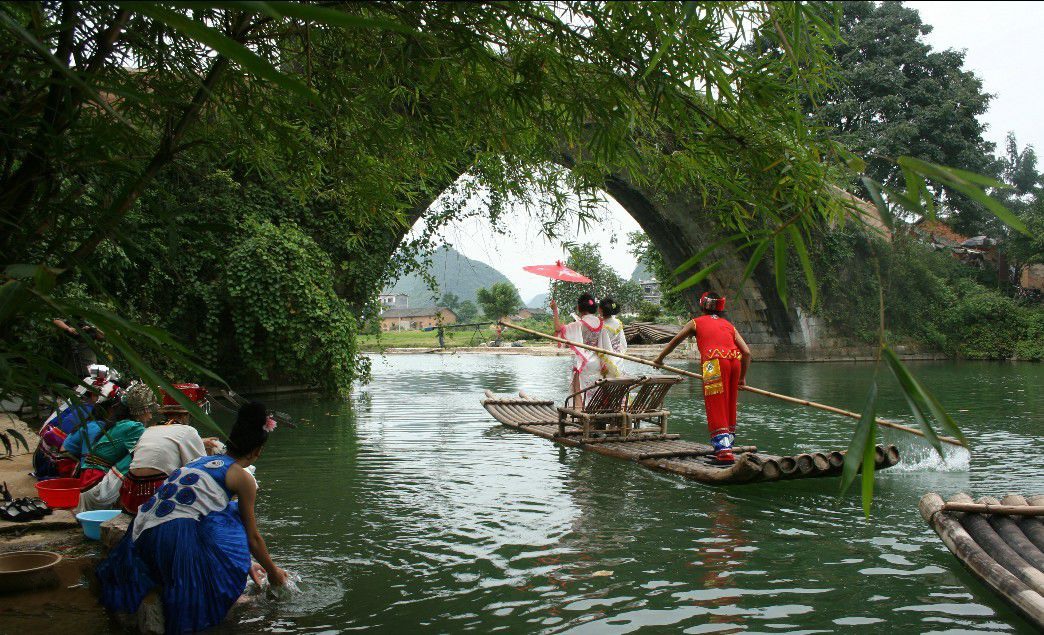 桂林旅游景点桂林山水甲天下,国庆节桂林旅游桂林山水甲天下