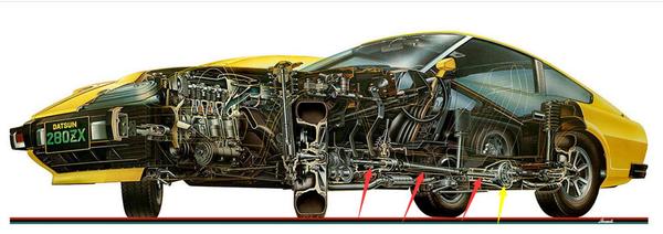 达特桑280zx变形金刚,达特桑280zx火柴盒