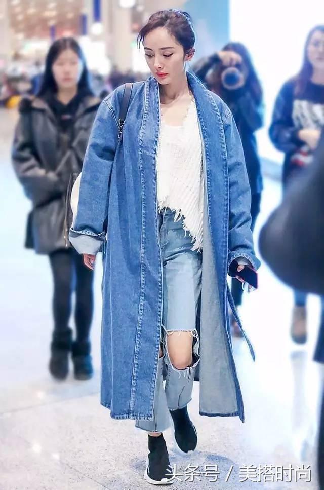 杨幂宋茜小白鞋,杨幂宋茜都爱穿的单品