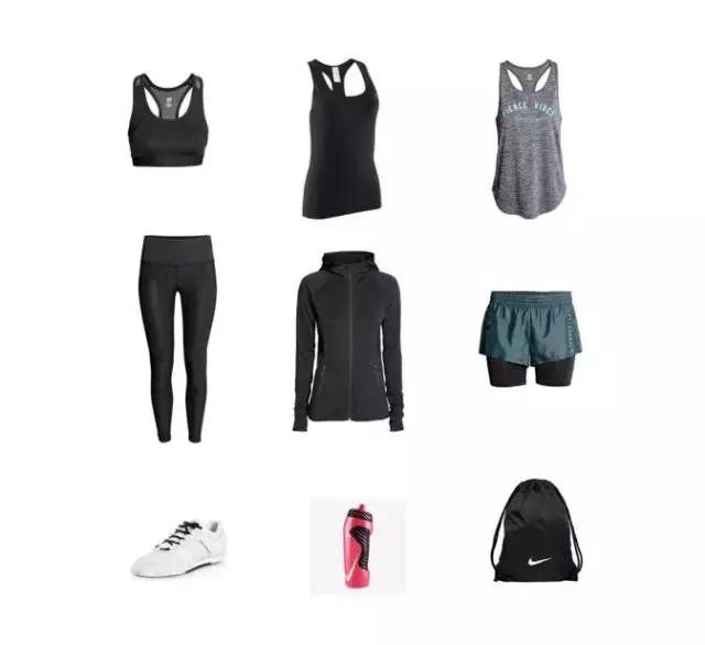 我花了很多银子，终于固定了9件健身装备